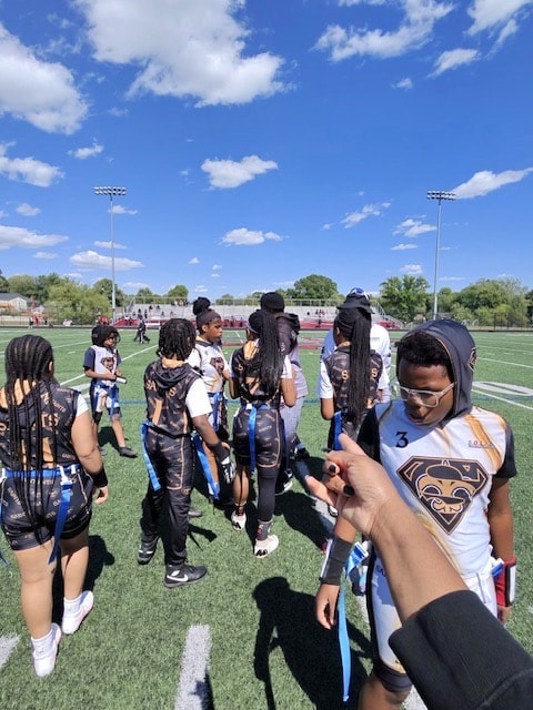 Youth division players ages 11 to 14